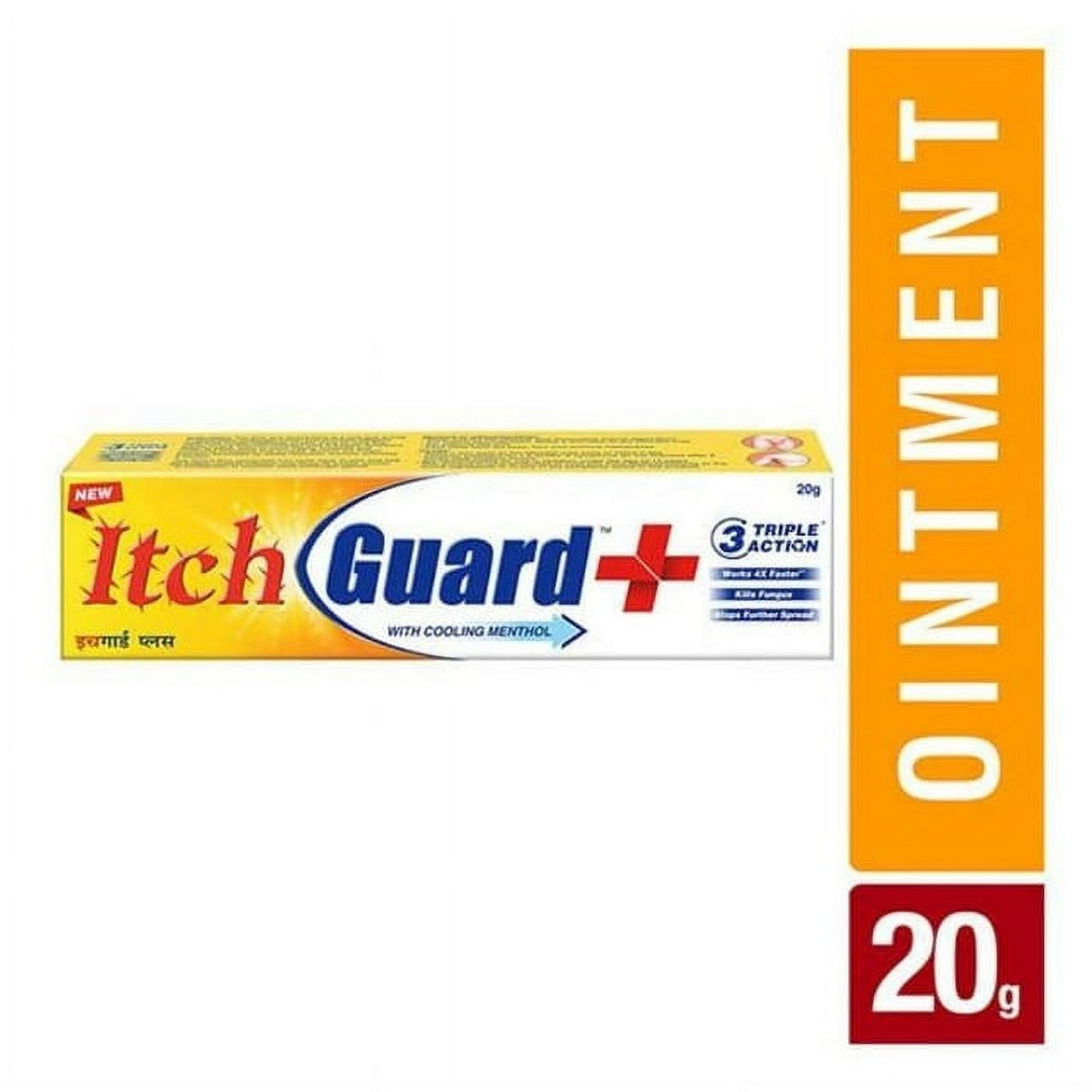 Itch Guard Plus Cream With Cooling Menthol 20g Pack of 2 PCS