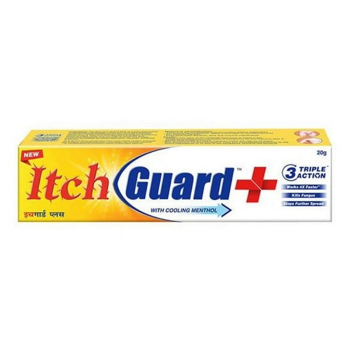 Itch Guard Plus Cream With Cooling Menthol 20g Pack of 2 PCS