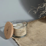 Cork lid soy candle | Cafe mocha | Love Vanilla | Lemongrass | Night Jasmine